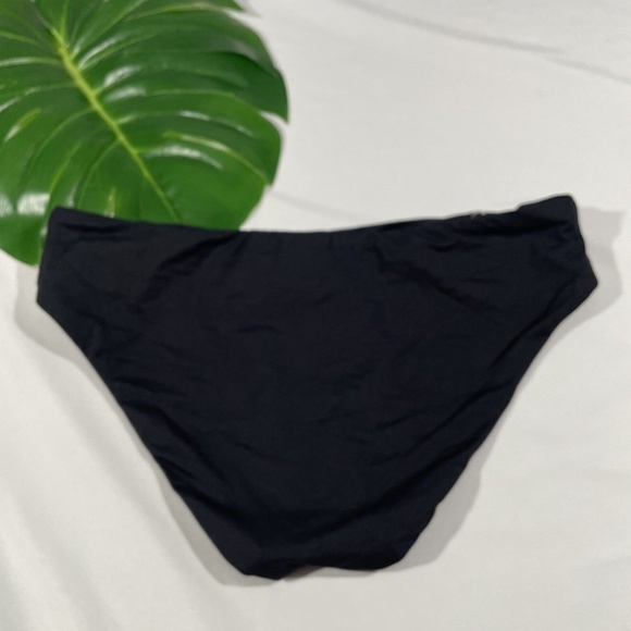 NEW Becca [ Small ] Reconnect Hipster Bikini Bottoms in Black‎ - Picture 9 of 12